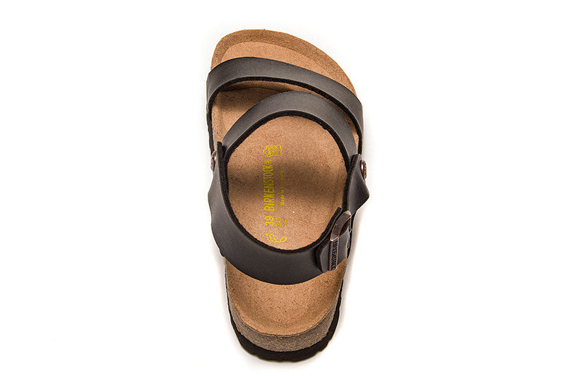 Birkenstock Arizona Casual Matte Leather Strappy Sandals
