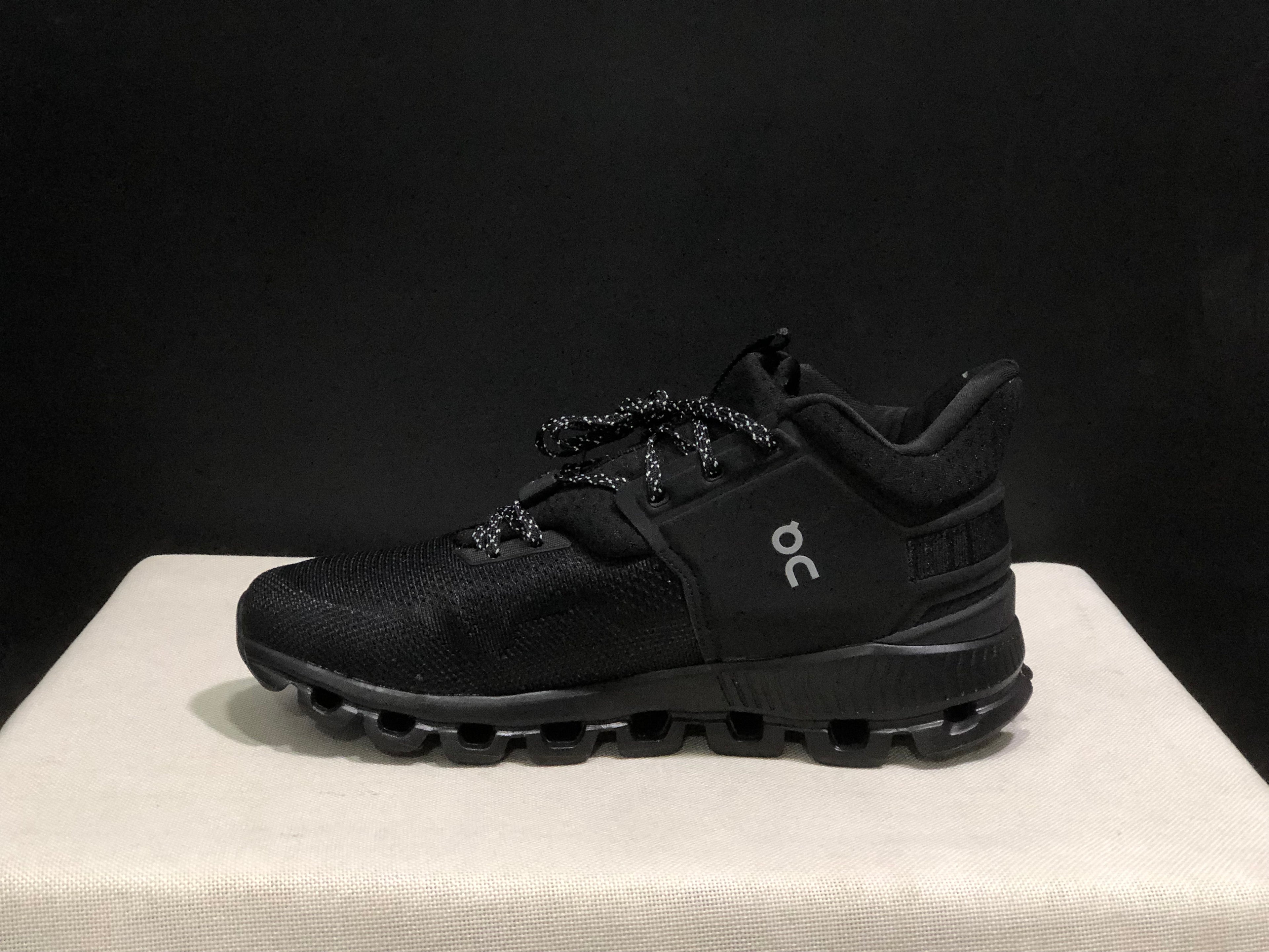 On Running Cloud Hi Edge Outdoor Training Running Shoes All Black
