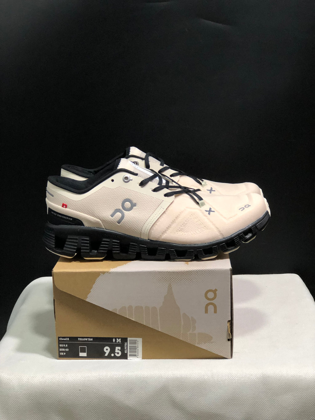 On Running Cloud X3 Shift Multi-Functional Running Shoes Yellow Tan