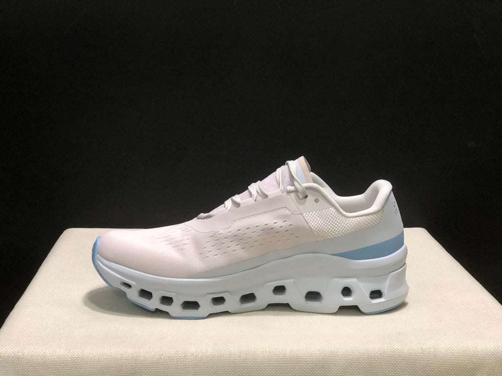 On Running Cloudmonster Anti-Slip Running Shoes Frost/Wash