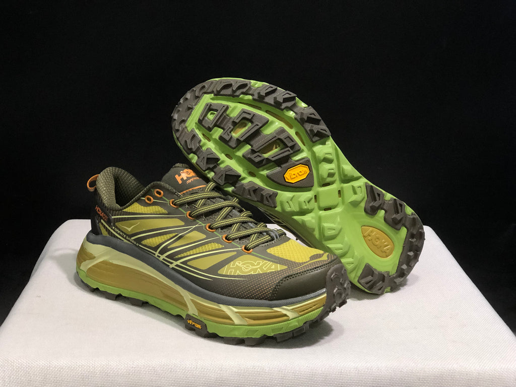Hoka One One Mafate Speed 2 Mountain Anti-slip Running Shoes Sneakers Brown
