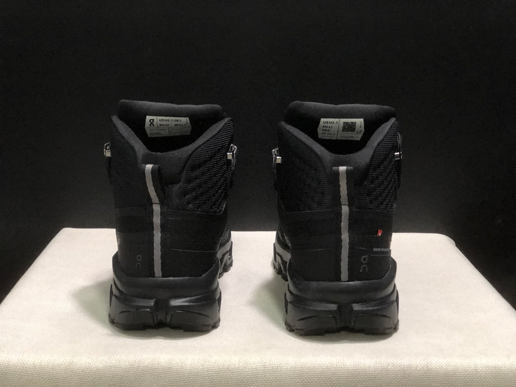 On Running Cloudrock Mid WP High-Top Hiking Shoes All Black