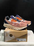 On Running Cloudstratus Breathable Support Running Shoes Reddish Brown