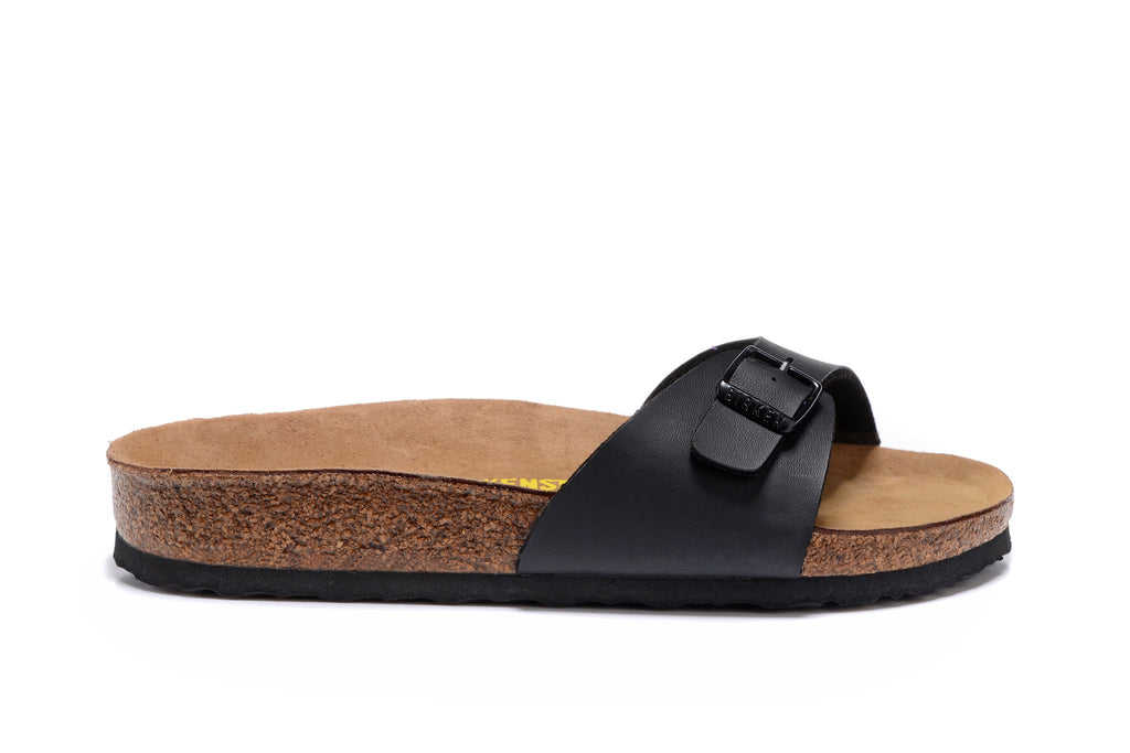 Birkenstock Madrid Single Strap Slide Matte Leather Sandals