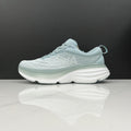 Hoka One One Bondi 8 Breathable Low-top Running Shoes Sneakers Blue Gray