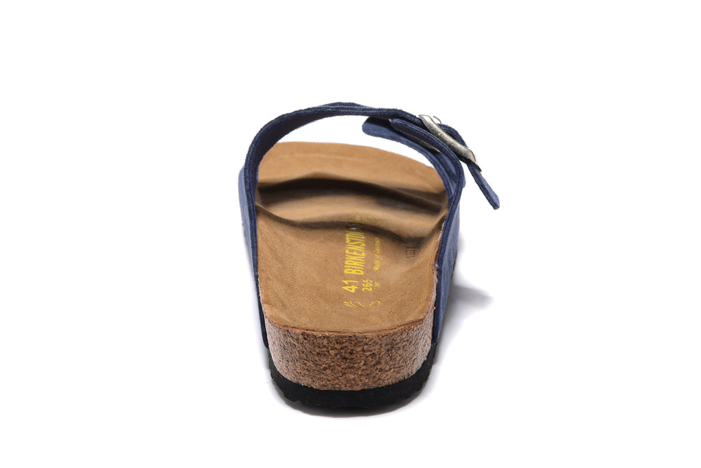 Birkenstock Arizona Two Buckle Suede Leather Sandal