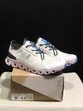 On Running Cloud X 3 AD Comfortable Wear-Resistant Training Shoes Grayish-White/Light Pink