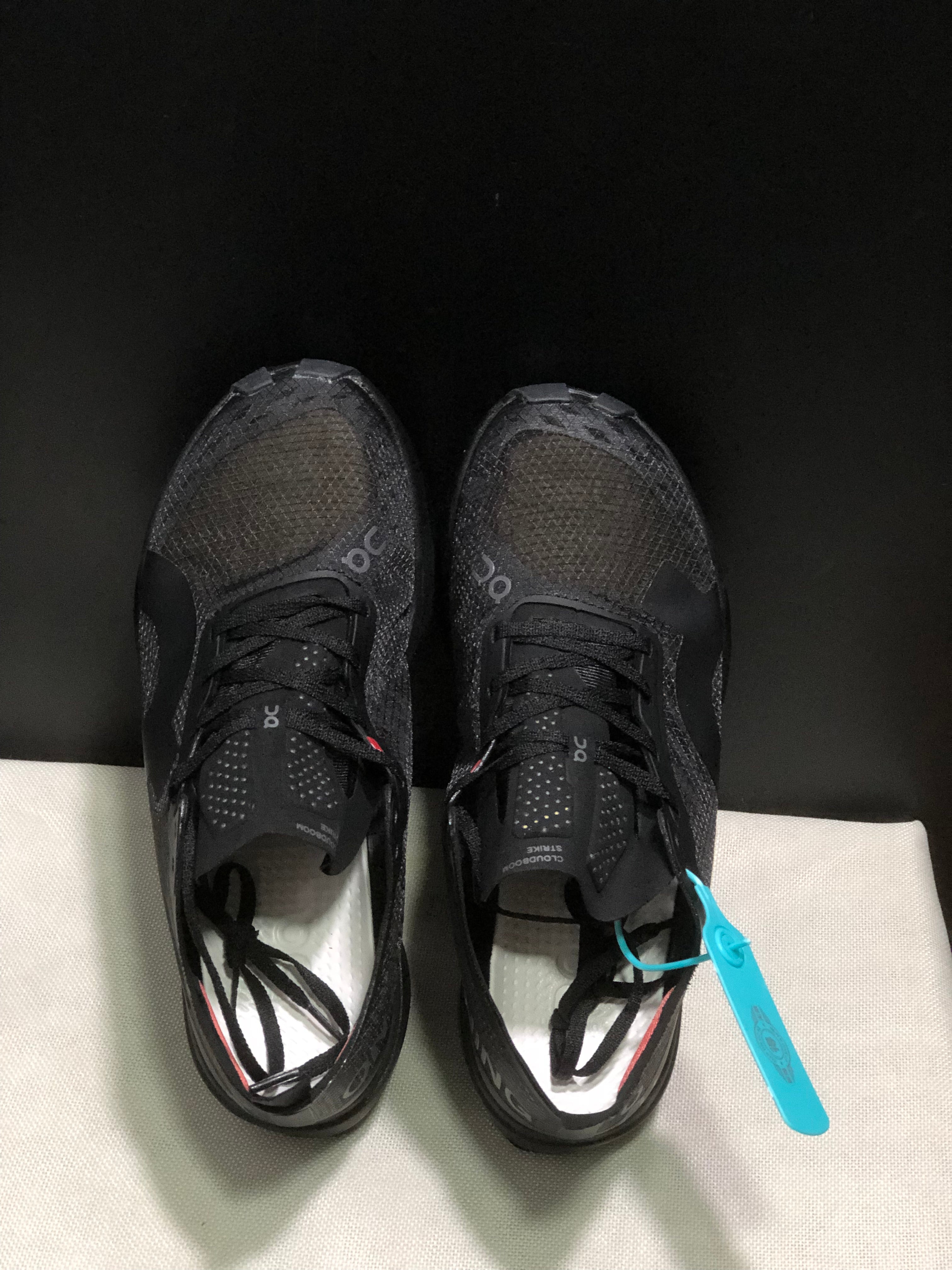 On Running Cloudspike Amplius Shock-Absorbing And Wear-Resistant Marathon Road Running Shoes Black