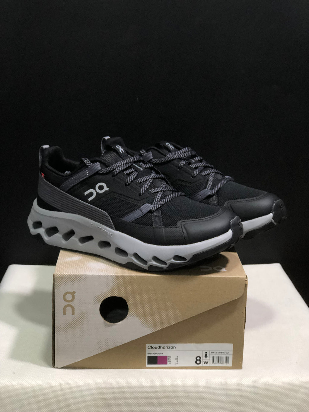 On Running Cloudhorizon Comfortable Hiking Shoes Black