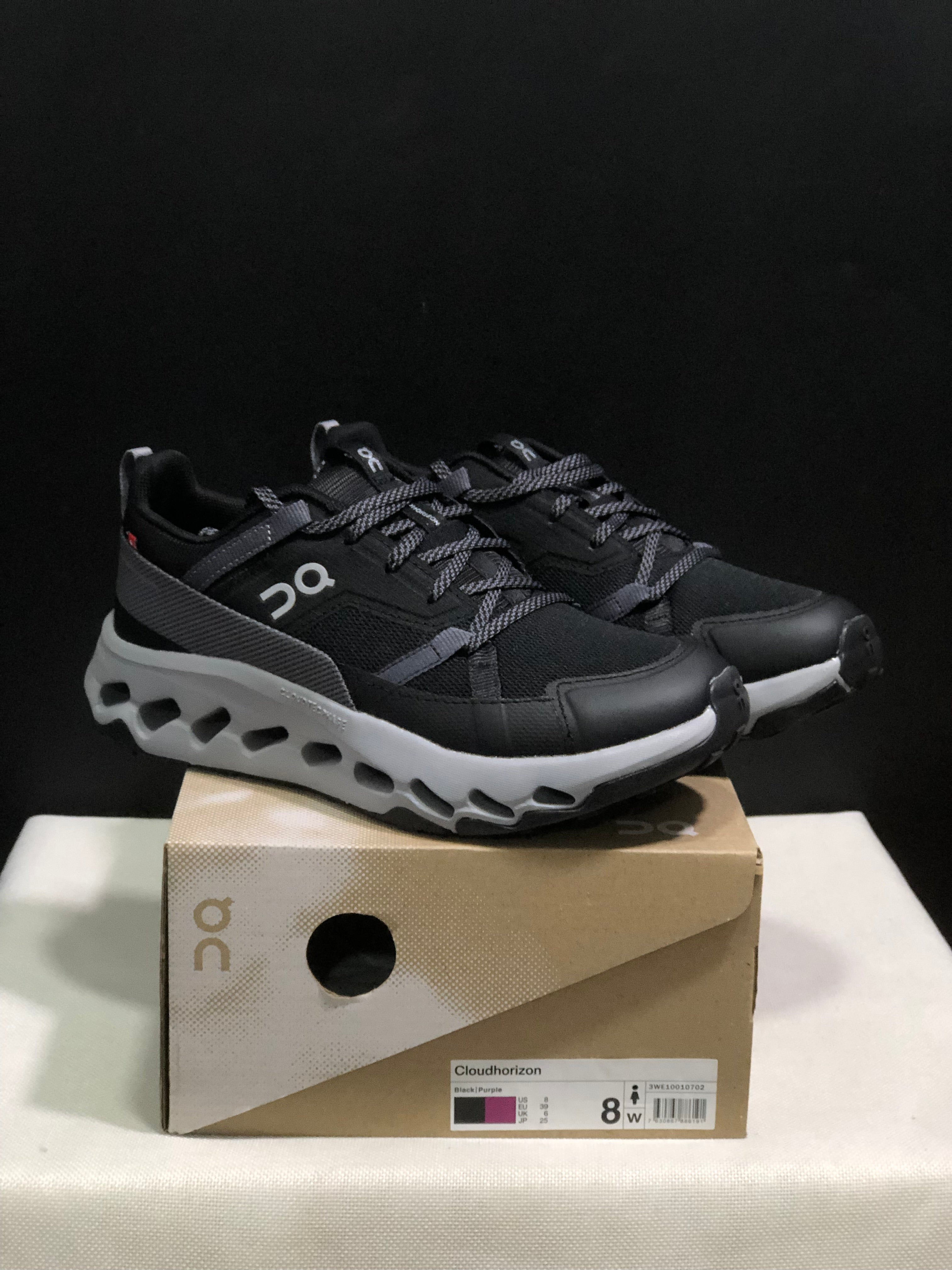 On Running Cloudhorizon Comfortable Hiking Shoes Black