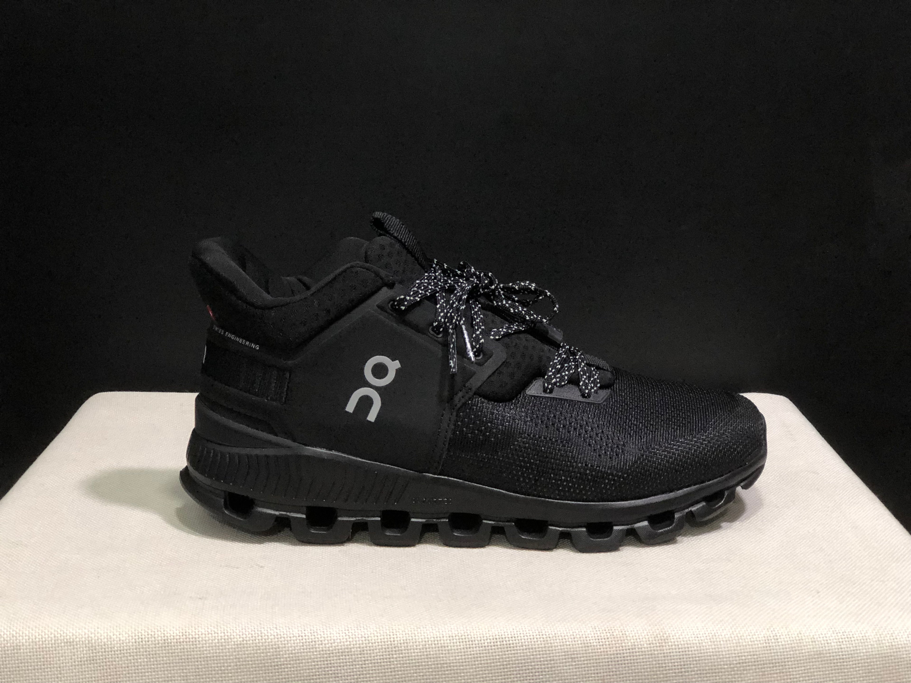 On Running Cloud Hi Edge Outdoor Training Running Shoes All Black