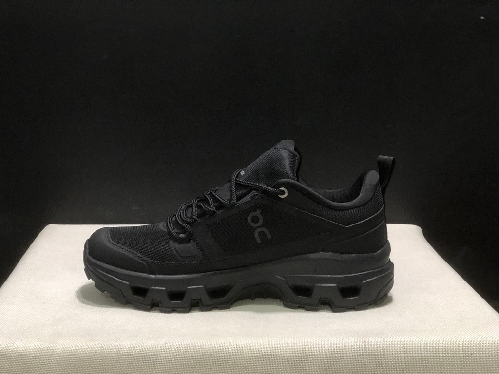 On Running Cloudrock Low WP Hiking Outdoor Shoes All Black