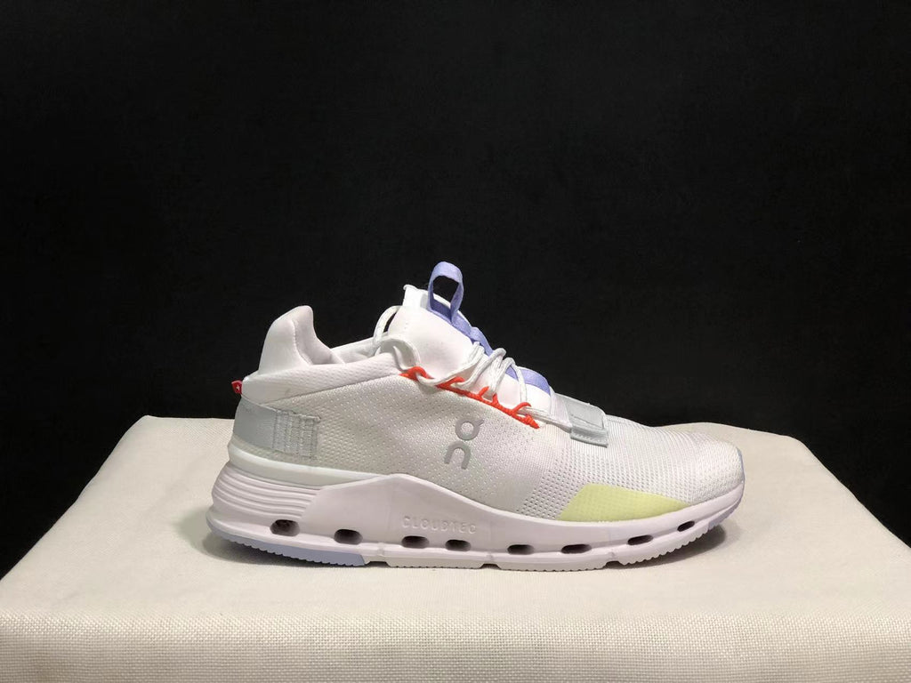 On Running Cloudnova Lightweight Sports Casual Shoes White/Glacier