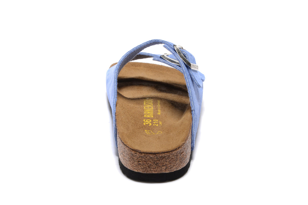 Birkenstock Arizona Two Buckle Suede Leather Sandal
