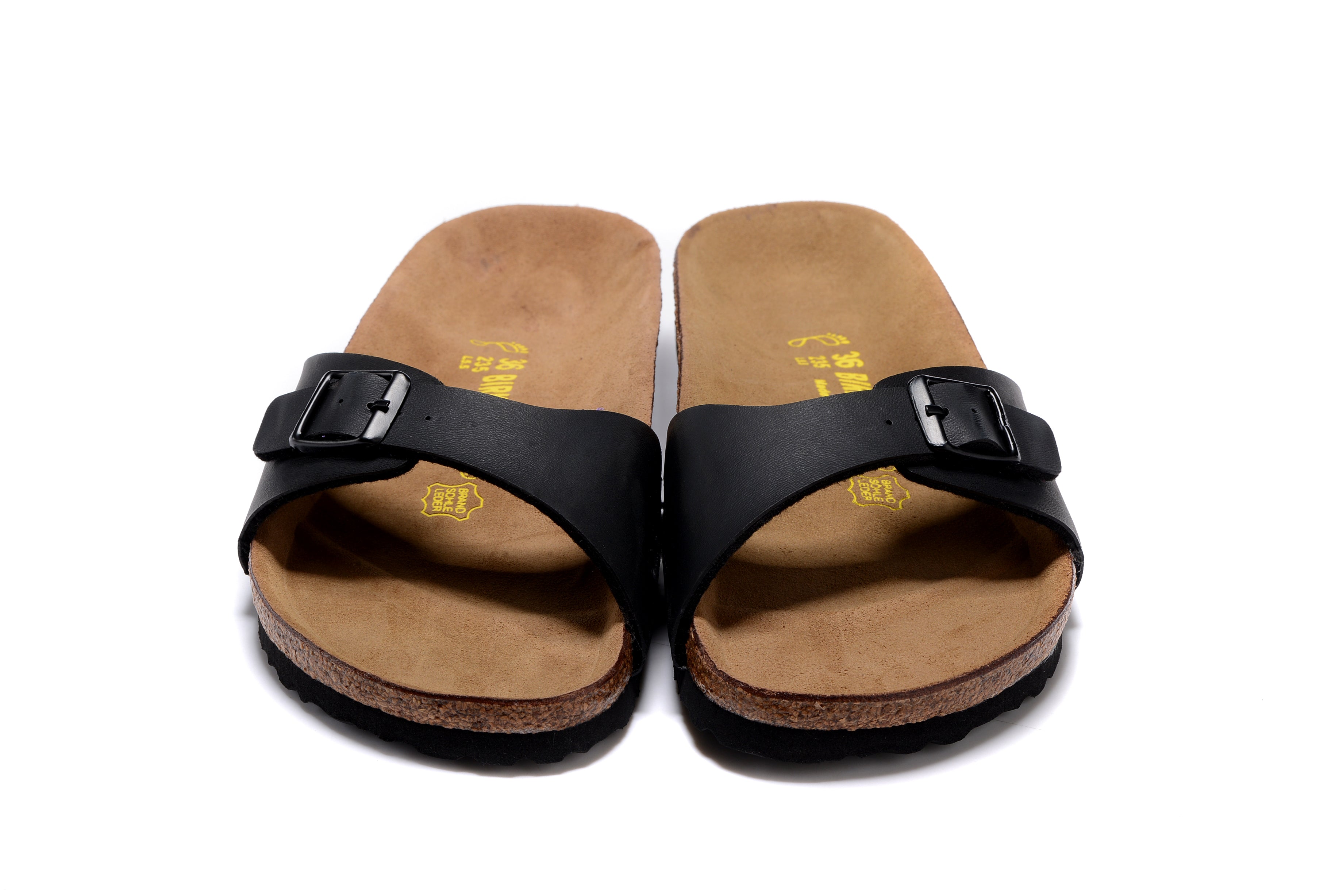 Birkenstock Madrid Single Strap Slide Matte Leather Sandals