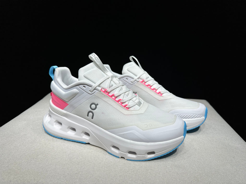 On Running Cloudnova X Comfortable Running Shoes Grayish-White