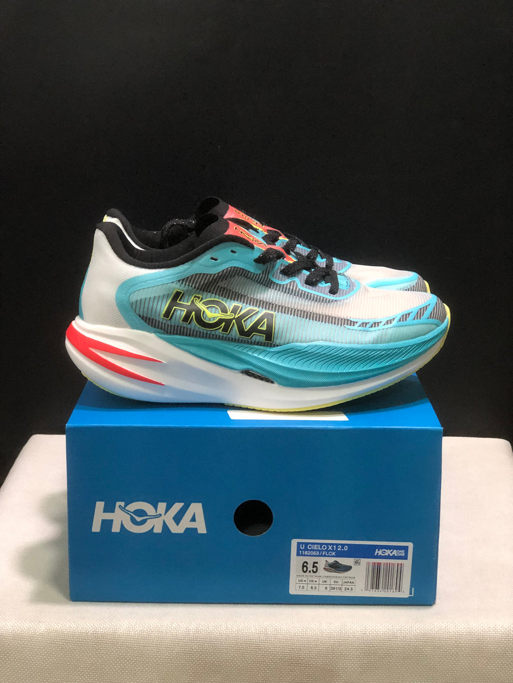 Hoka One One Cielo X1 2.0 Low-top Running Shoes Sneakers Teal