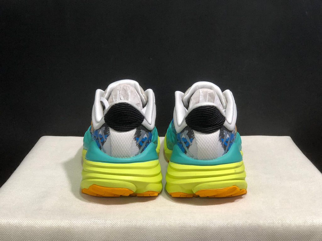 Hoka One One Stinson 7 Comfortable Anti-slip Outdoor Running Shoes Sneakers Teal