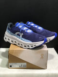 On Running Cloudmonster Anti-Slip Running Shoes Dark Purple/White