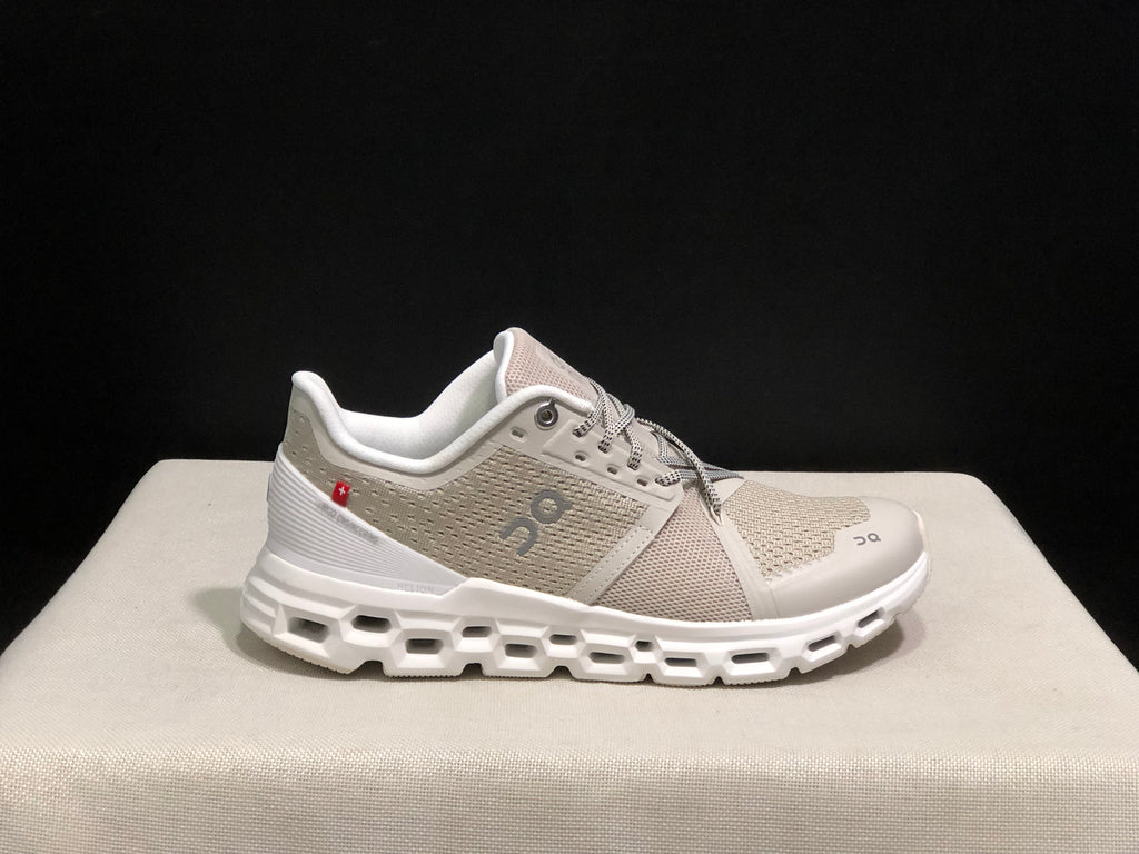 On Running Cloudstratus Shock-Absorbing And Breathable Running Shoes Khaki