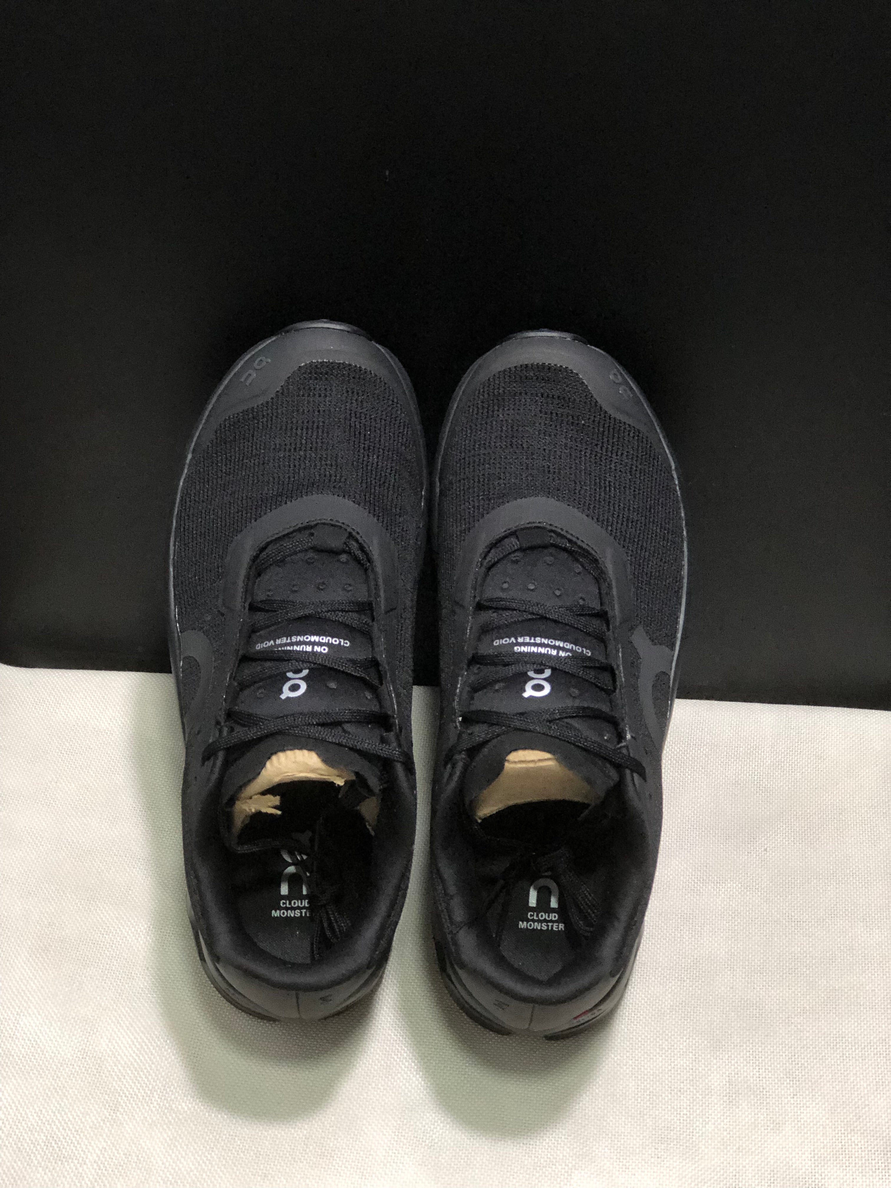 On Running Cloudmonster Void 1 M Casual Running Shoes All Black