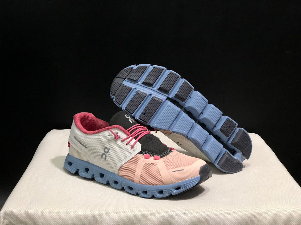 On Running Cloud 5 Lightweight Running Shoes Ice/Prairie