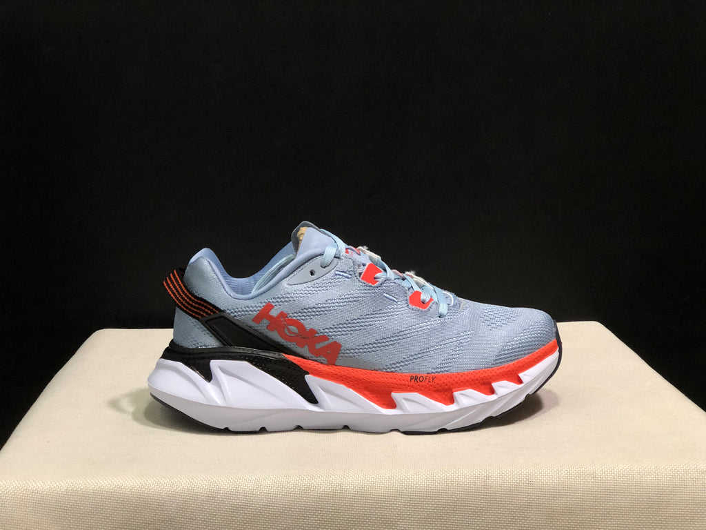 Hoka One One Elevon 2 Anti-slip Wear-resistant Running Shoes Sneakers Blue Gray