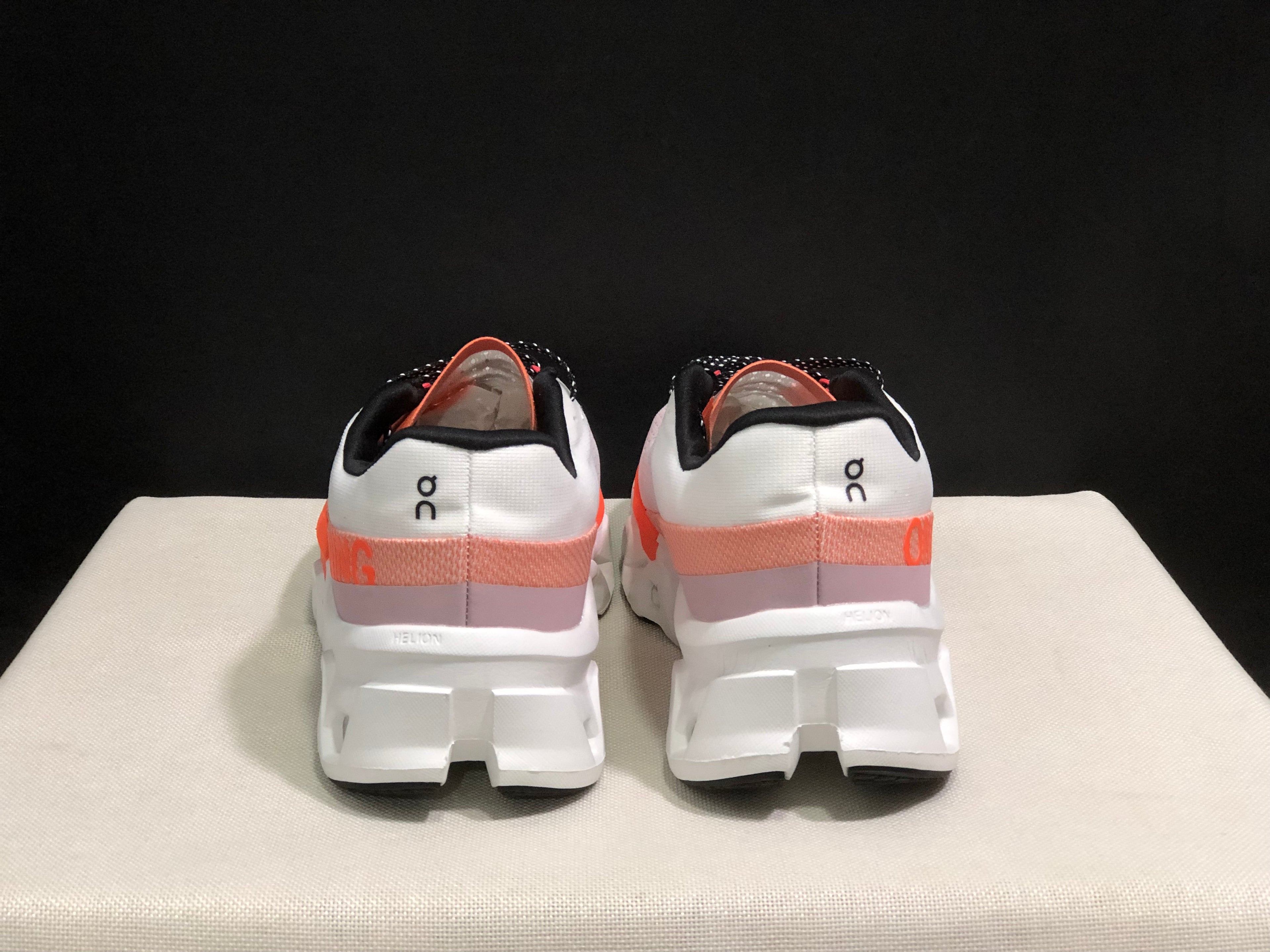 On Running Cloudmonster 2 Shock-Absorbing And Breathable Running Shoes White/Orange