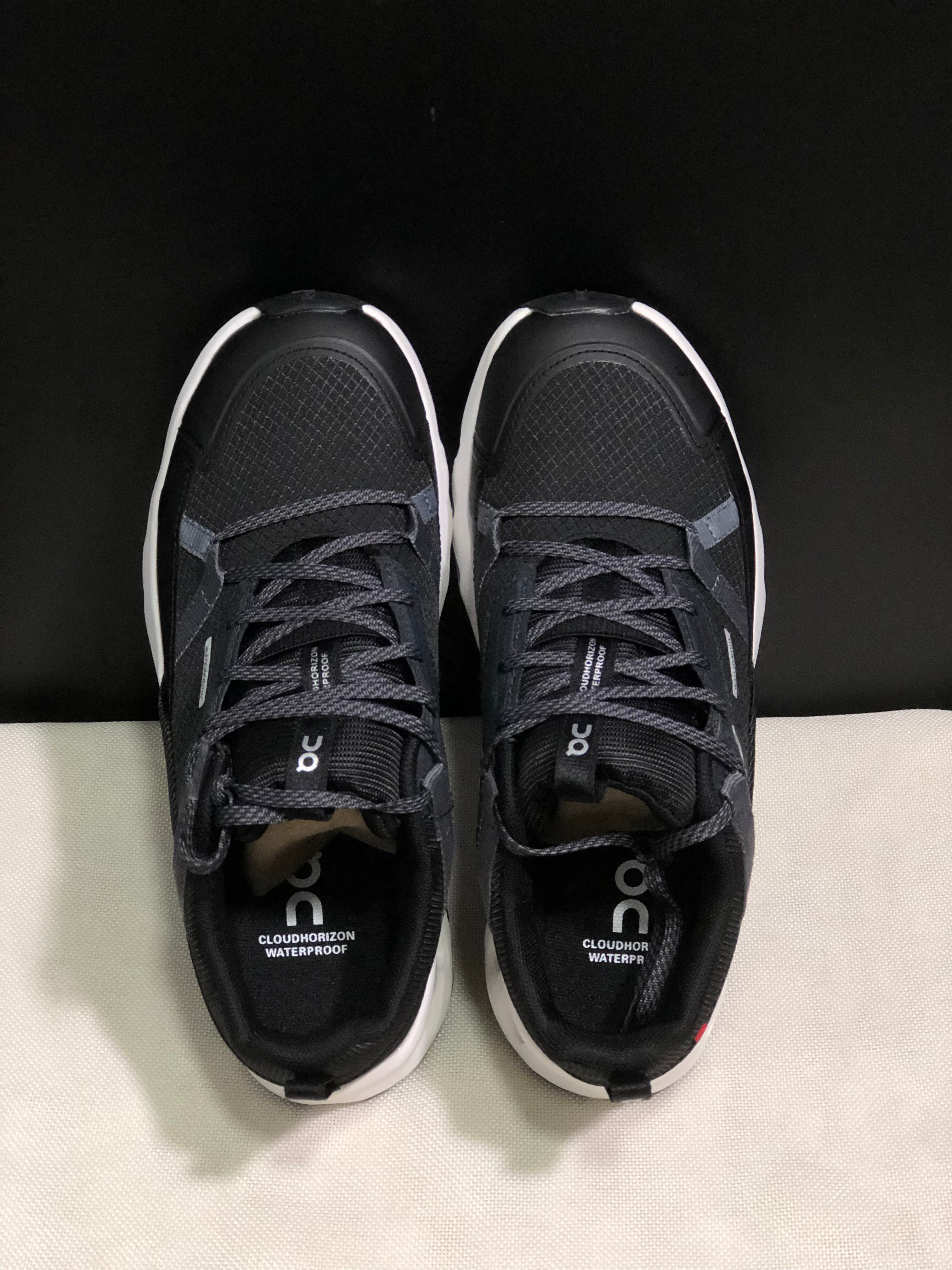On Running Cloudhorizon Comfortable Hiking Shoes Black/White