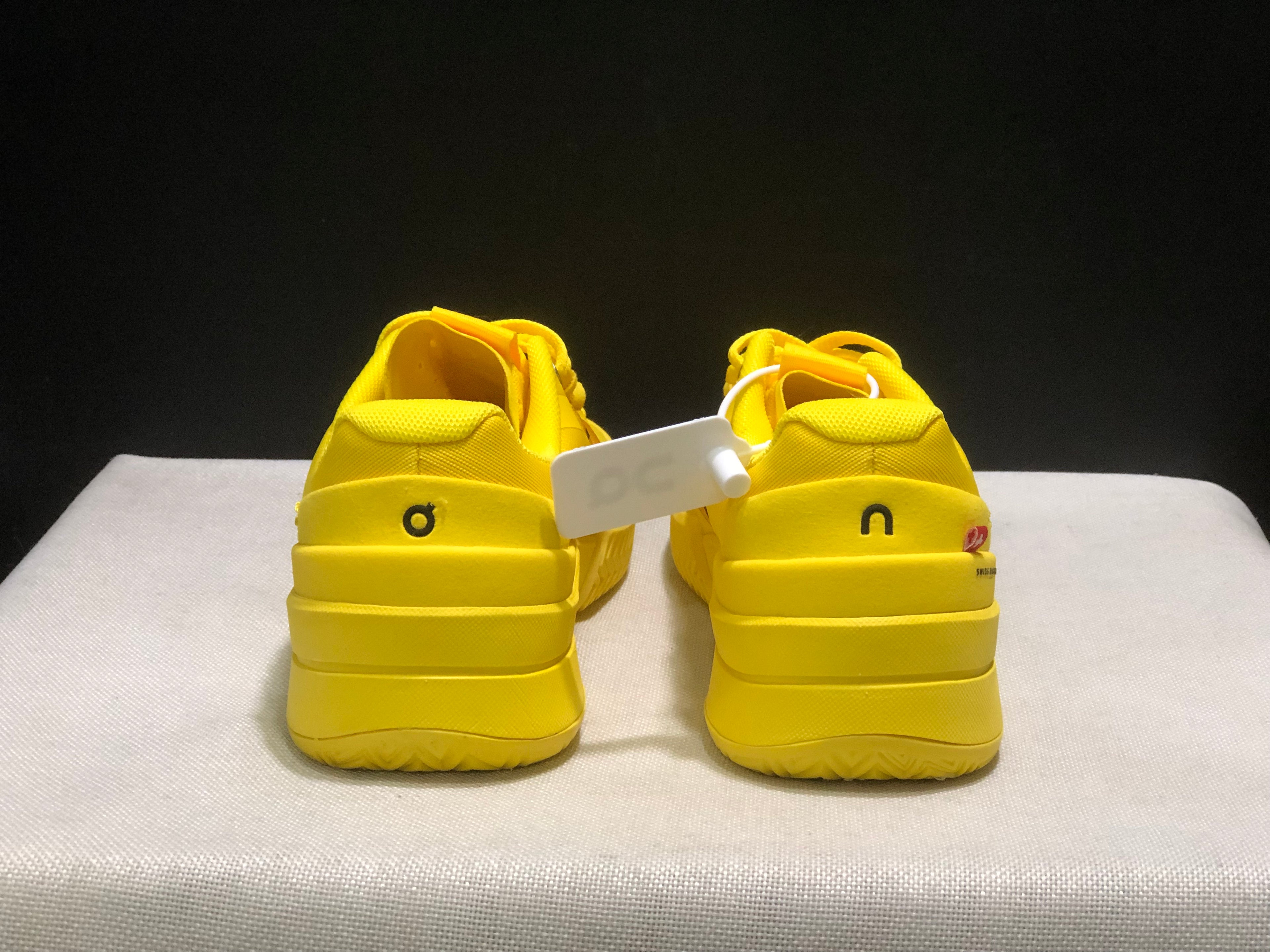 On Running The Roger Pro 2 Breathable Mesh Training Running Shoes Yellow