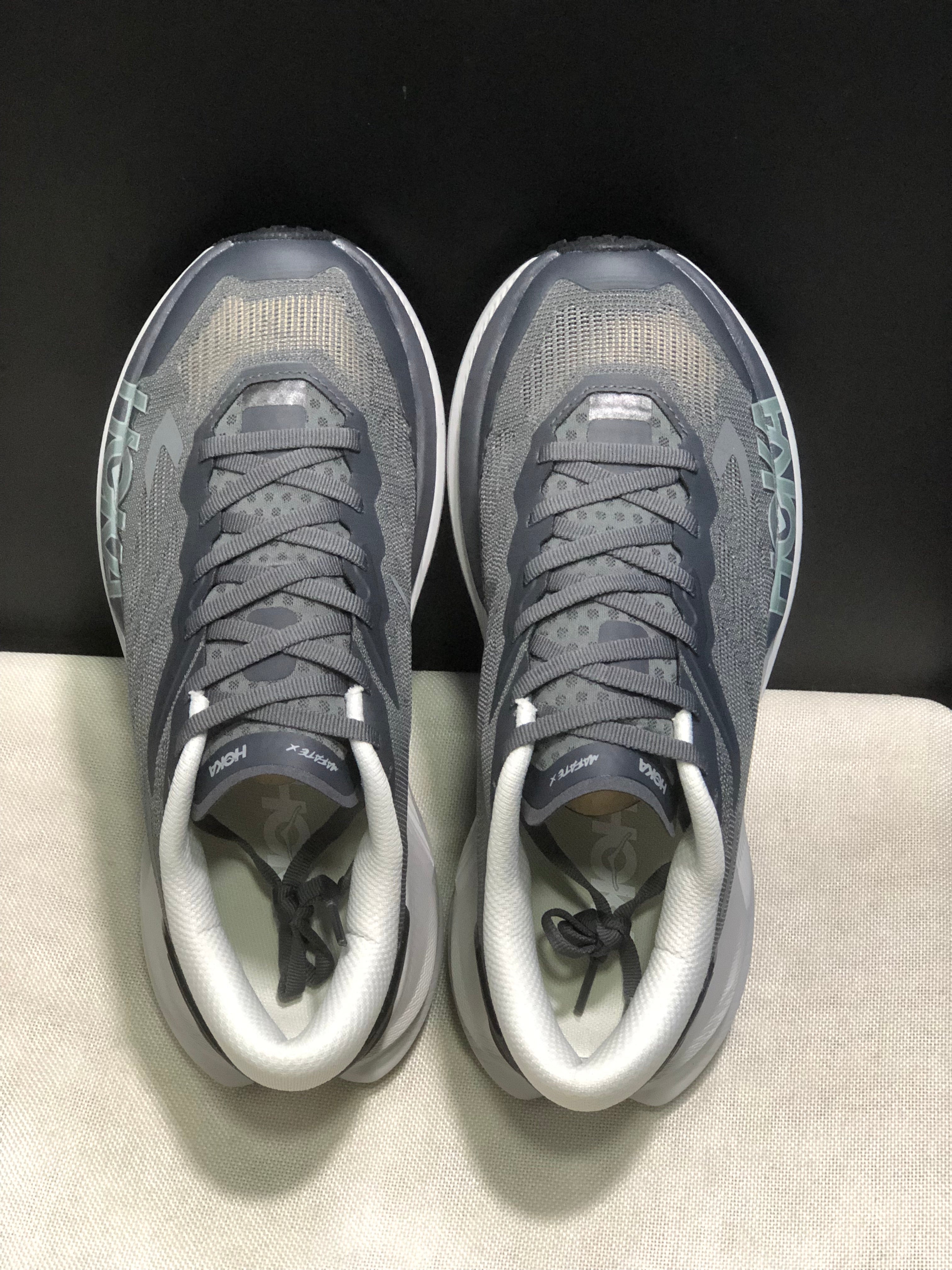Hoka One One Mafate X Lightweight Fashion Running Shoes Sneakers Gray