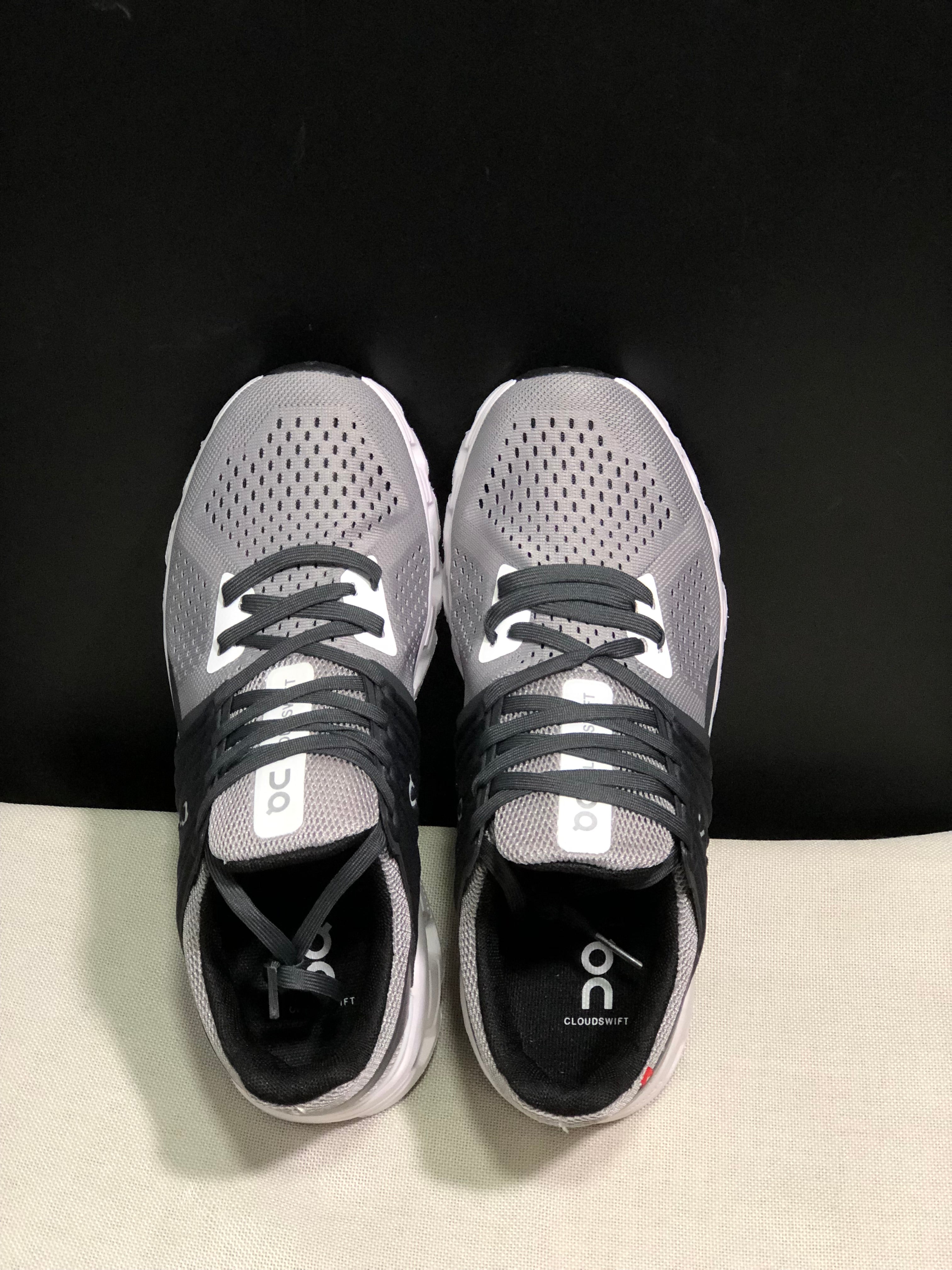 On Running Cloudswift Cushioning Running Shoes Grey/Black