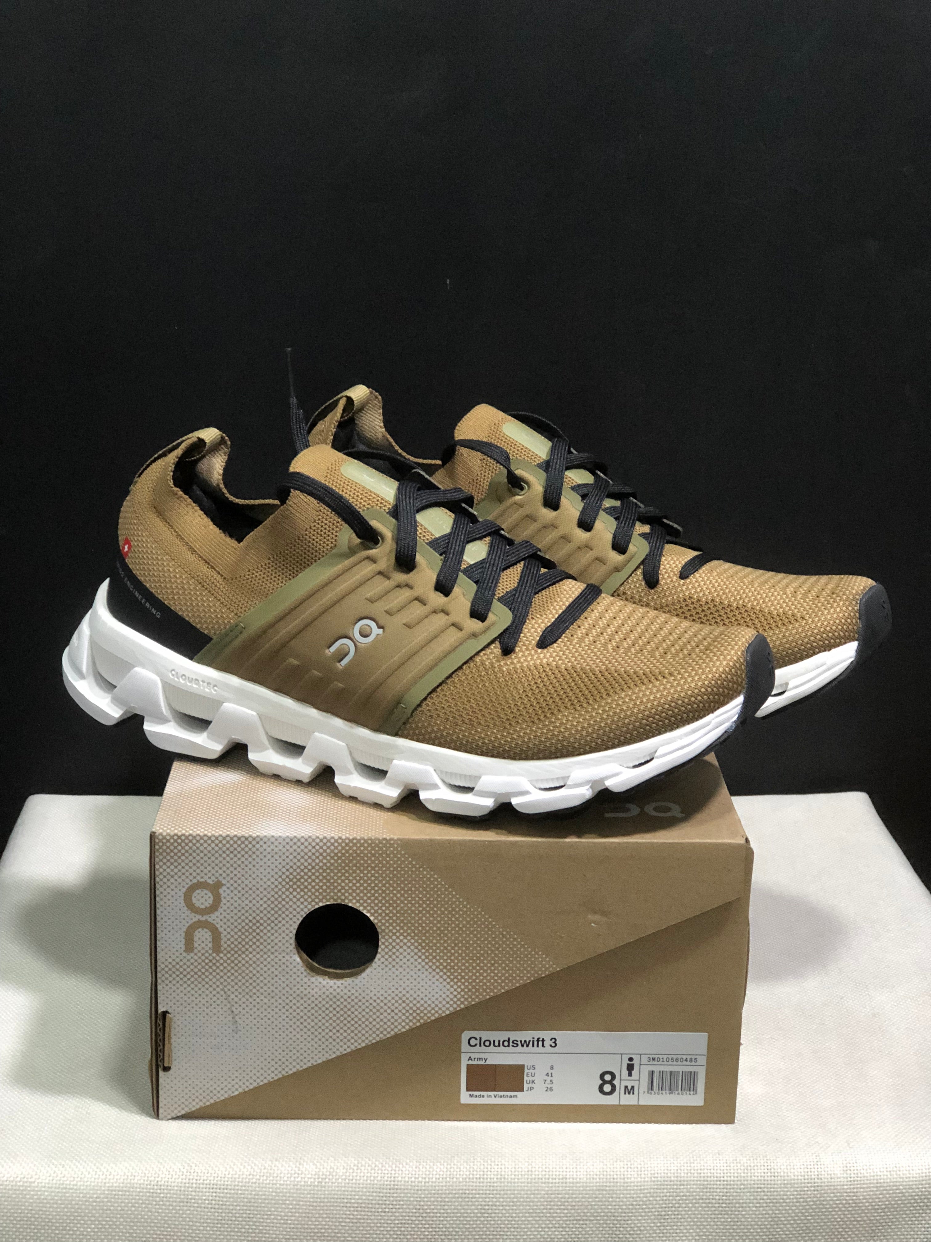 On Running Cloudswift 3 Trendy And Comfortable Running Shoes Brown