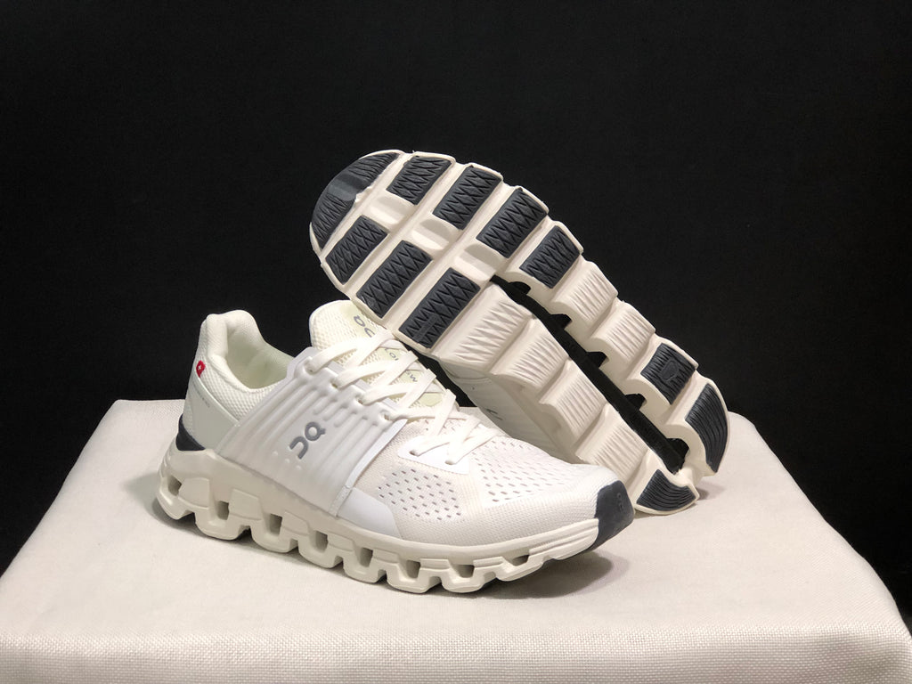 On Running Cloudswift Cushioning Running Shoes Ivory
