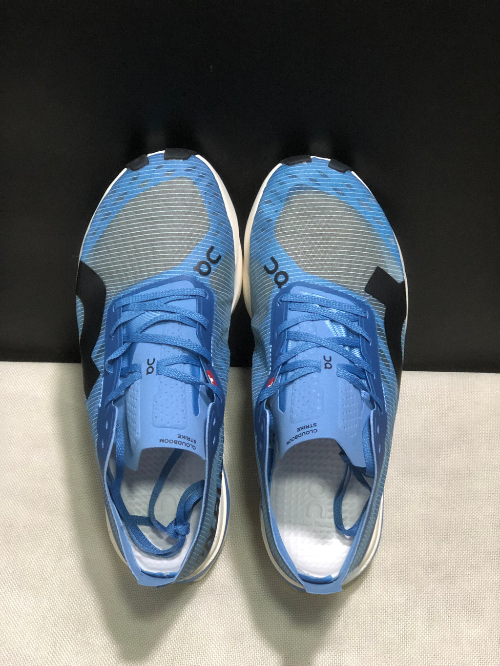 On Running Cloudspike Amplius Shock-Absorbing And Wear-Resistant Marathon Road Running Shoes Blue