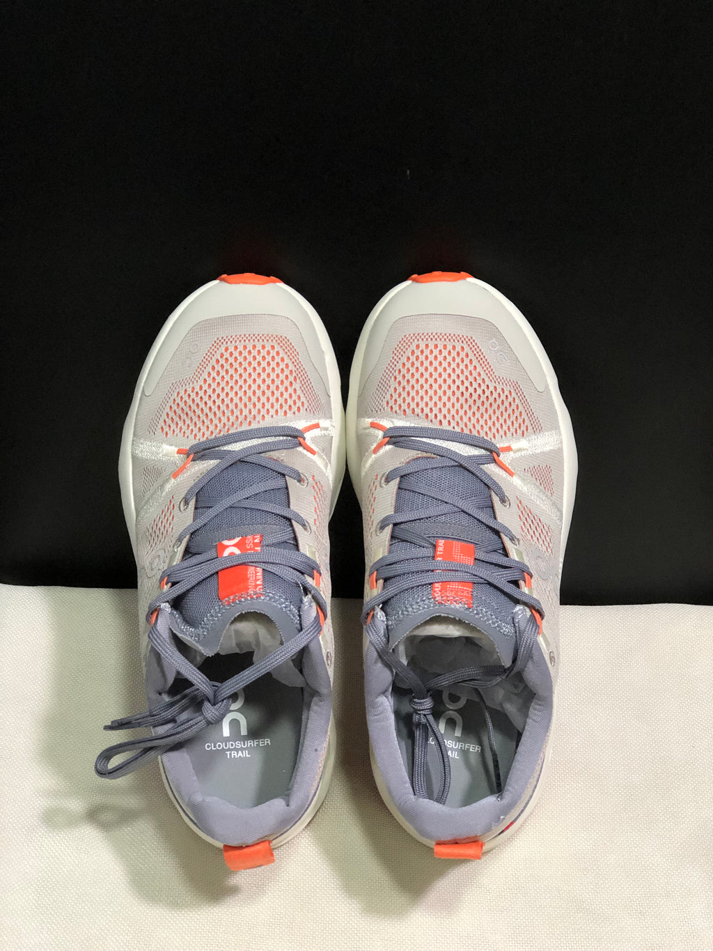On Running Cloudsurfer Trail Waterproof Comfortable And Breathable Running Shoes Fossil/Ivory