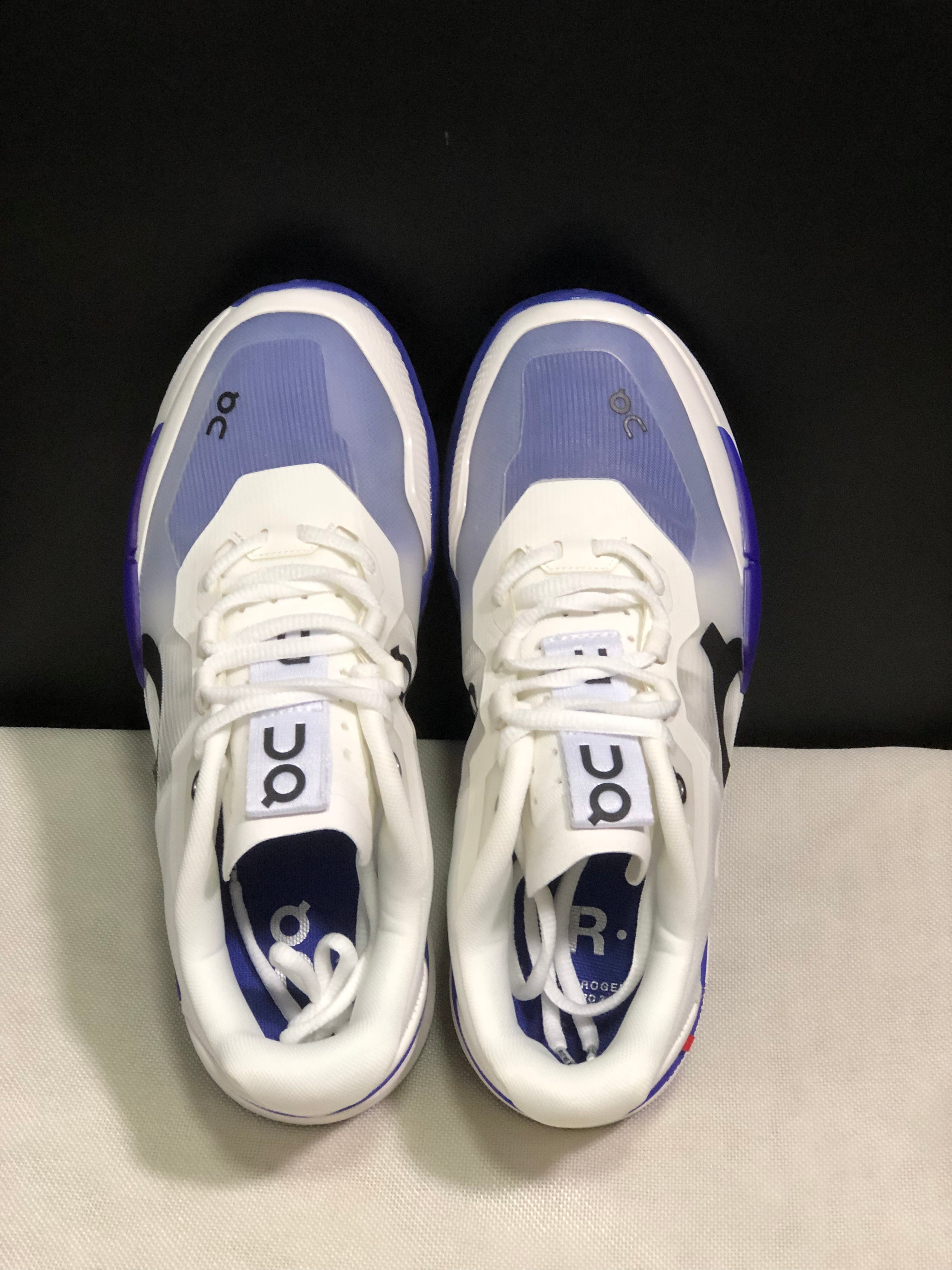 On Running The Roger Pro 2 Breathable Mesh Training Running Shoes White/Indigo