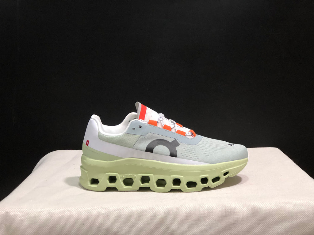 On Running Cloudmonster Green Anti-Slip Running Shoes