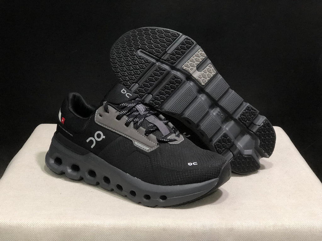 On Running Cloudrunner 2 Waterproof Casual Running Shoes Carbon Black