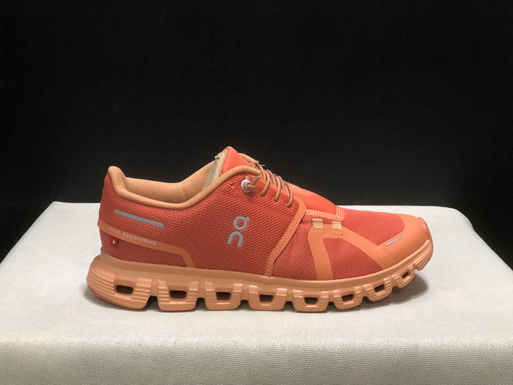 On Running Cloud 6 Casual Life Shoes Orange-Red
