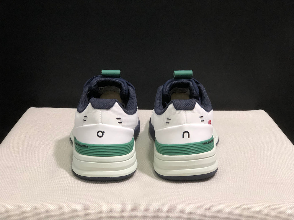 On Running The Roger Rro Durable And Breathable Tennis Shoes White/Dark Blue