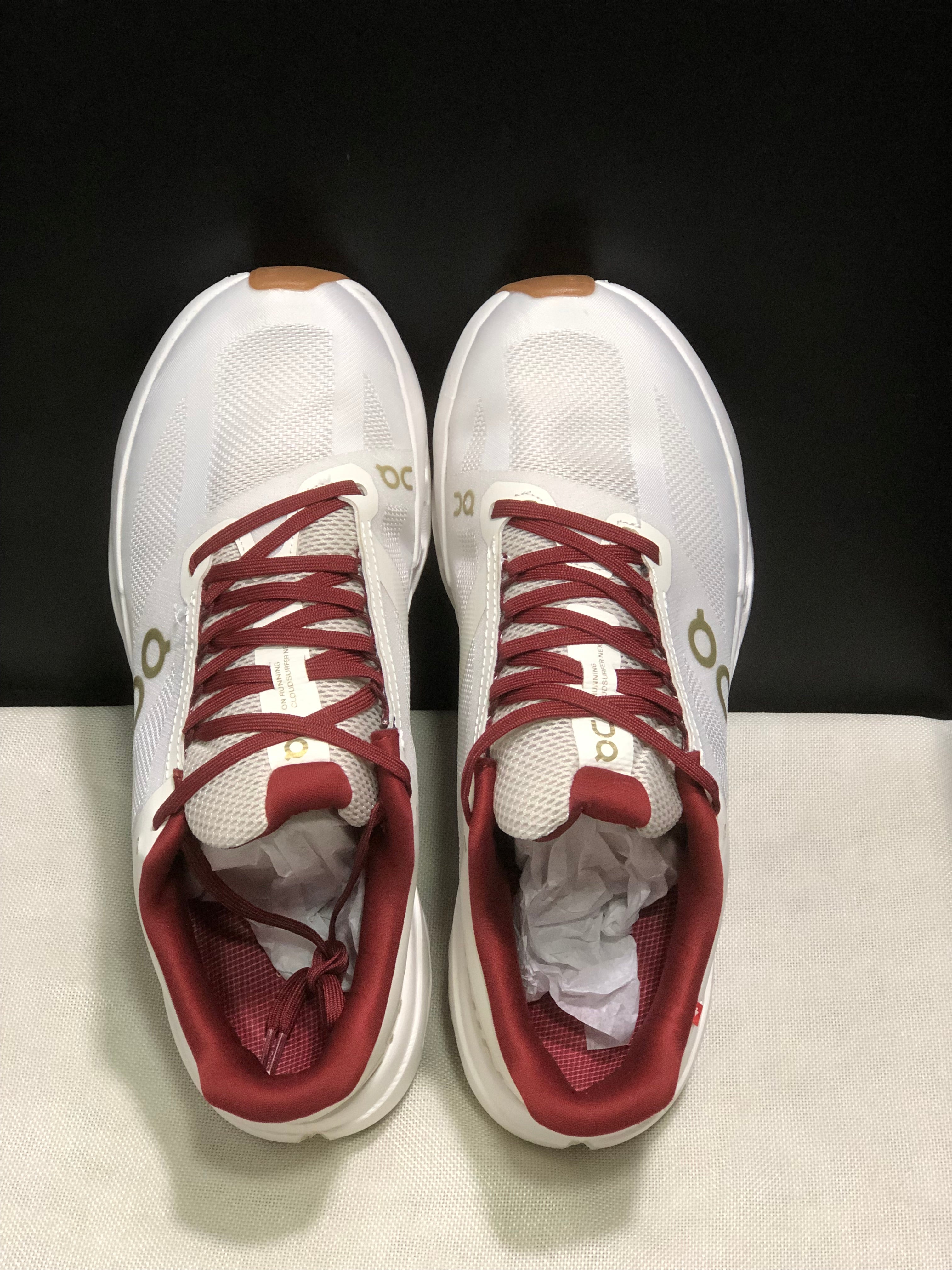 On Running Cloudsurfer Next Casual Running Shoes White/Flame