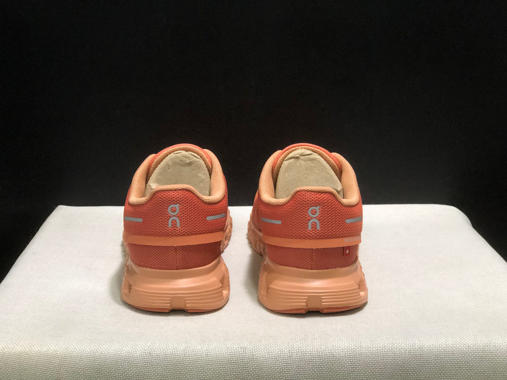 On Running Cloud 6 Casual Life Shoes Orange-Red
