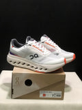On Running Cloudsurfer Next Casual Running Shoes Grayish-White/Flame