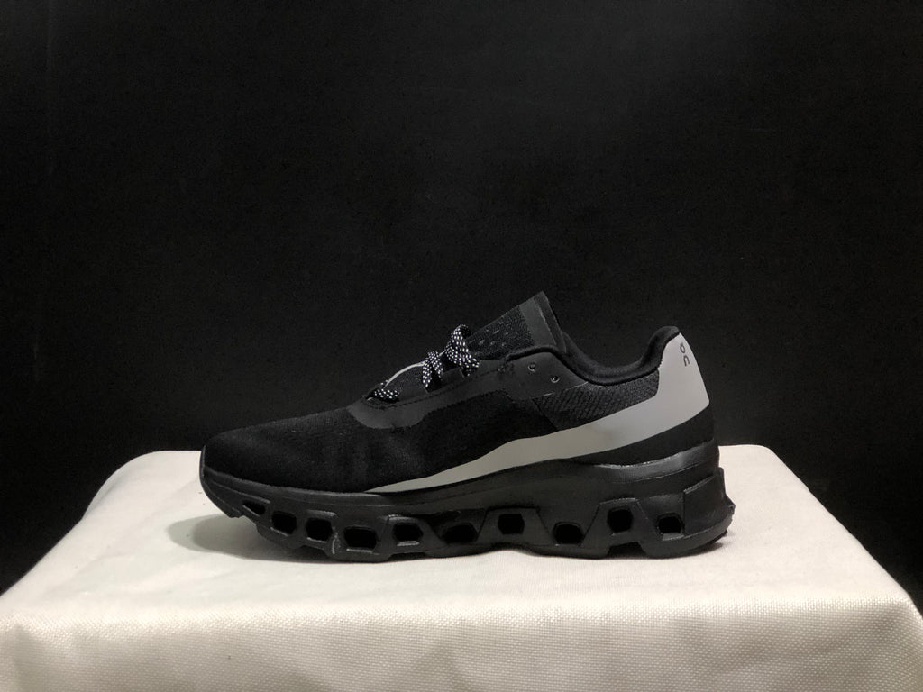 On Running Cloudmonster Black Anti-Slip Running Shoes