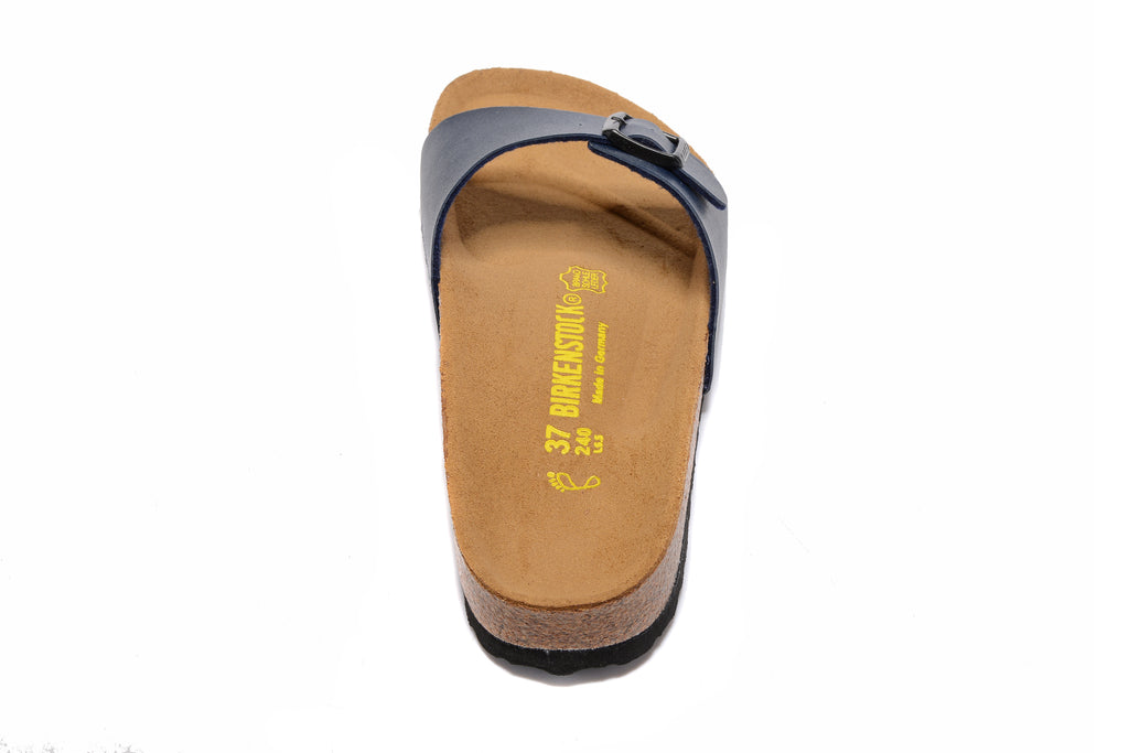 Birkenstock Madrid Single Strap Slide Matte Leather Sandals