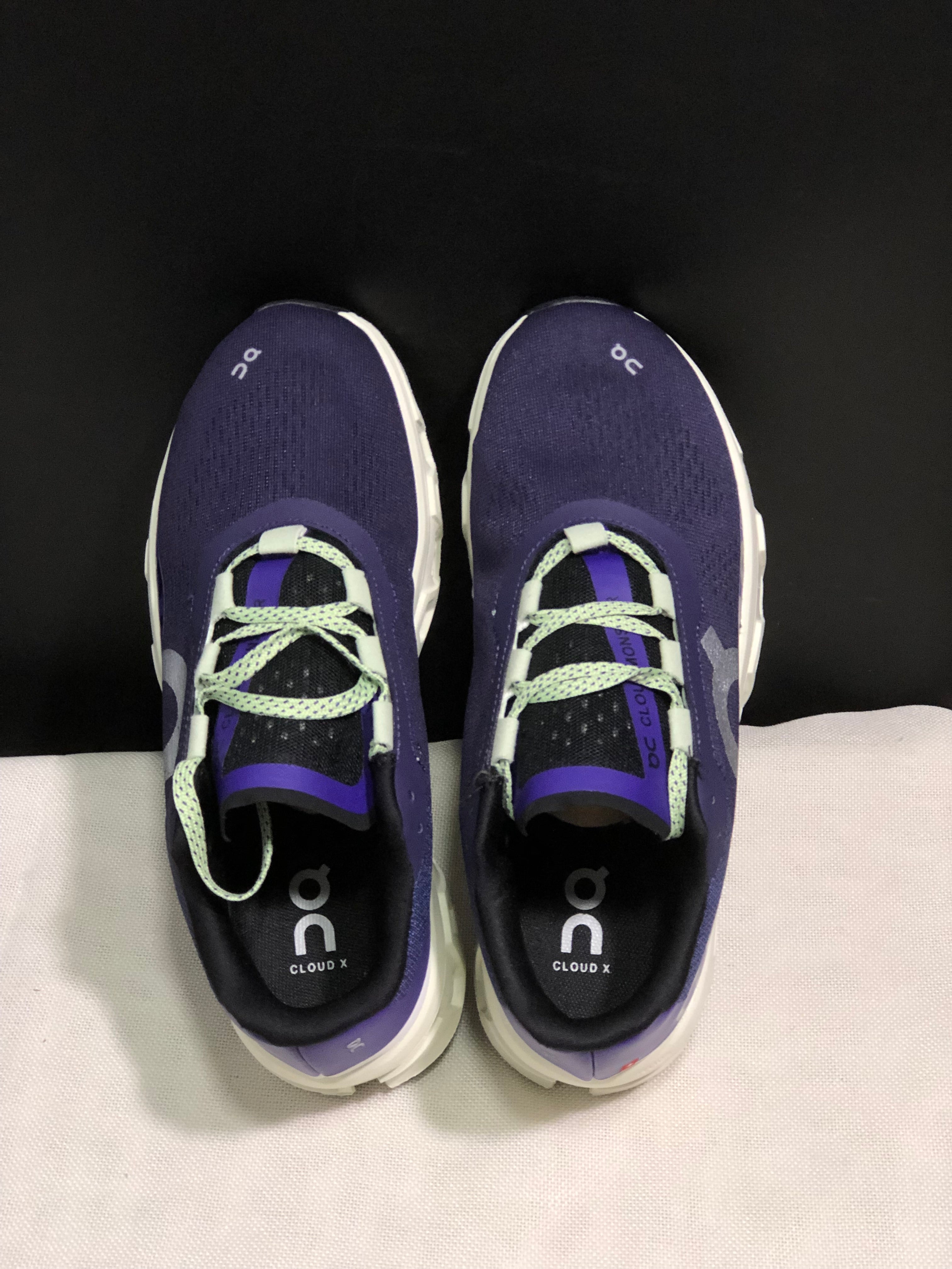 On Running Cloudmonster Anti-Slip Running Shoes Dark Purple/Ivory