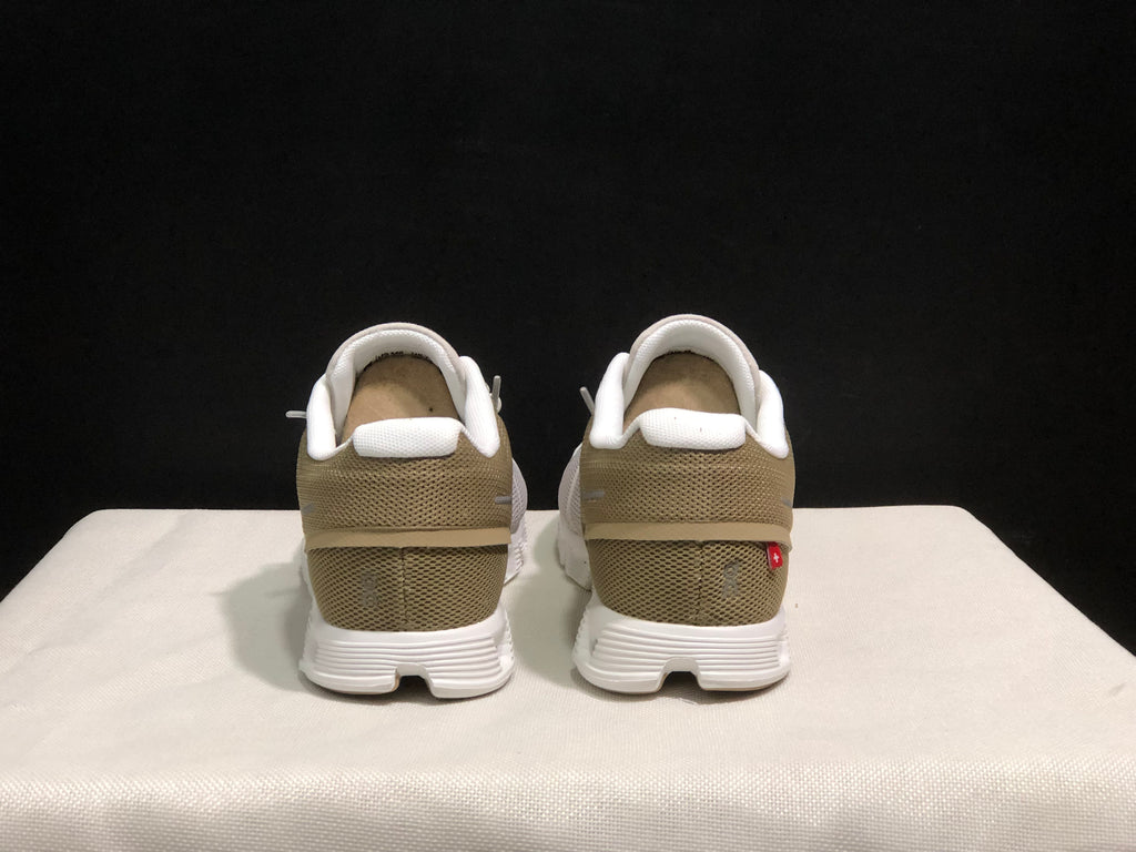 On Running Cloud 5 Lightweight Running Shoes Yellow Tan