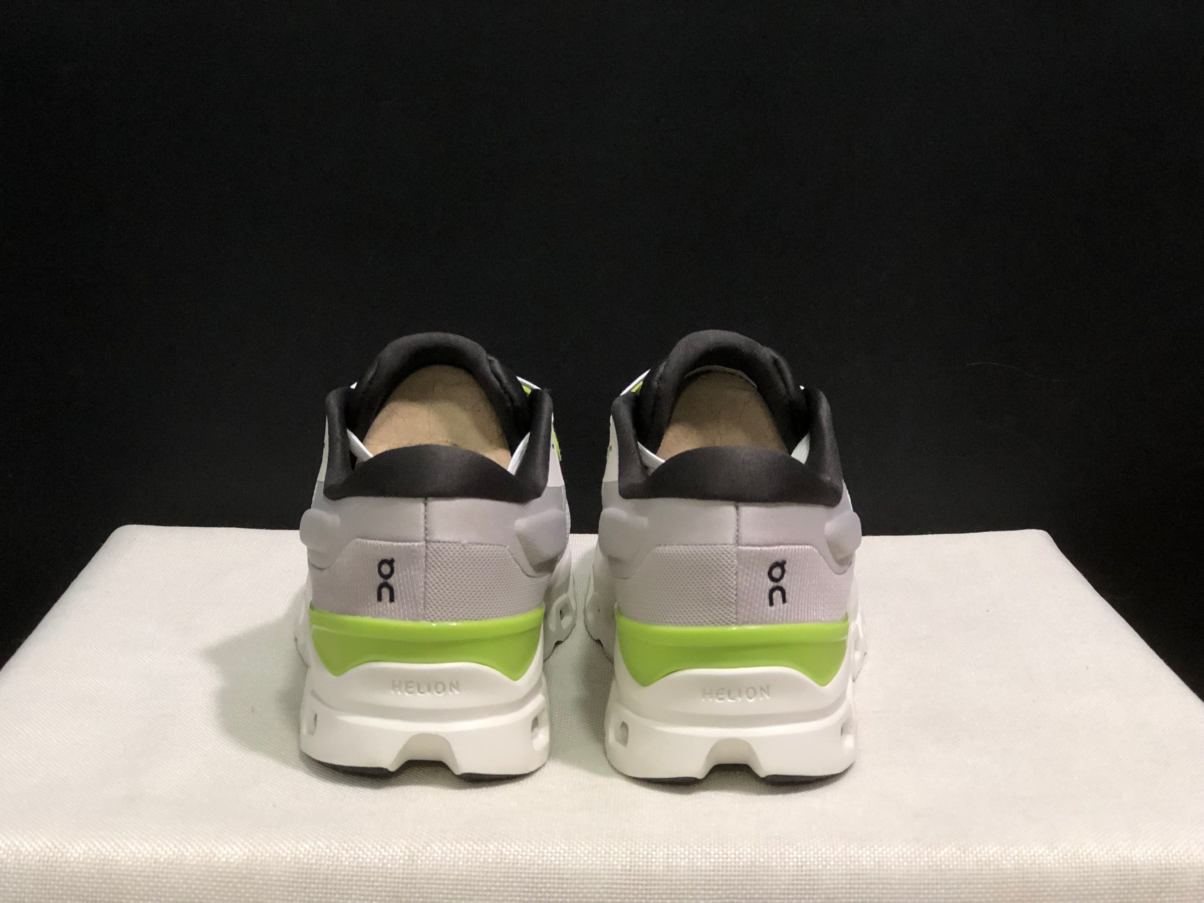 On Running Cloudstratus 3 Anti-Slip Running Shoes Light Grey/Green/White