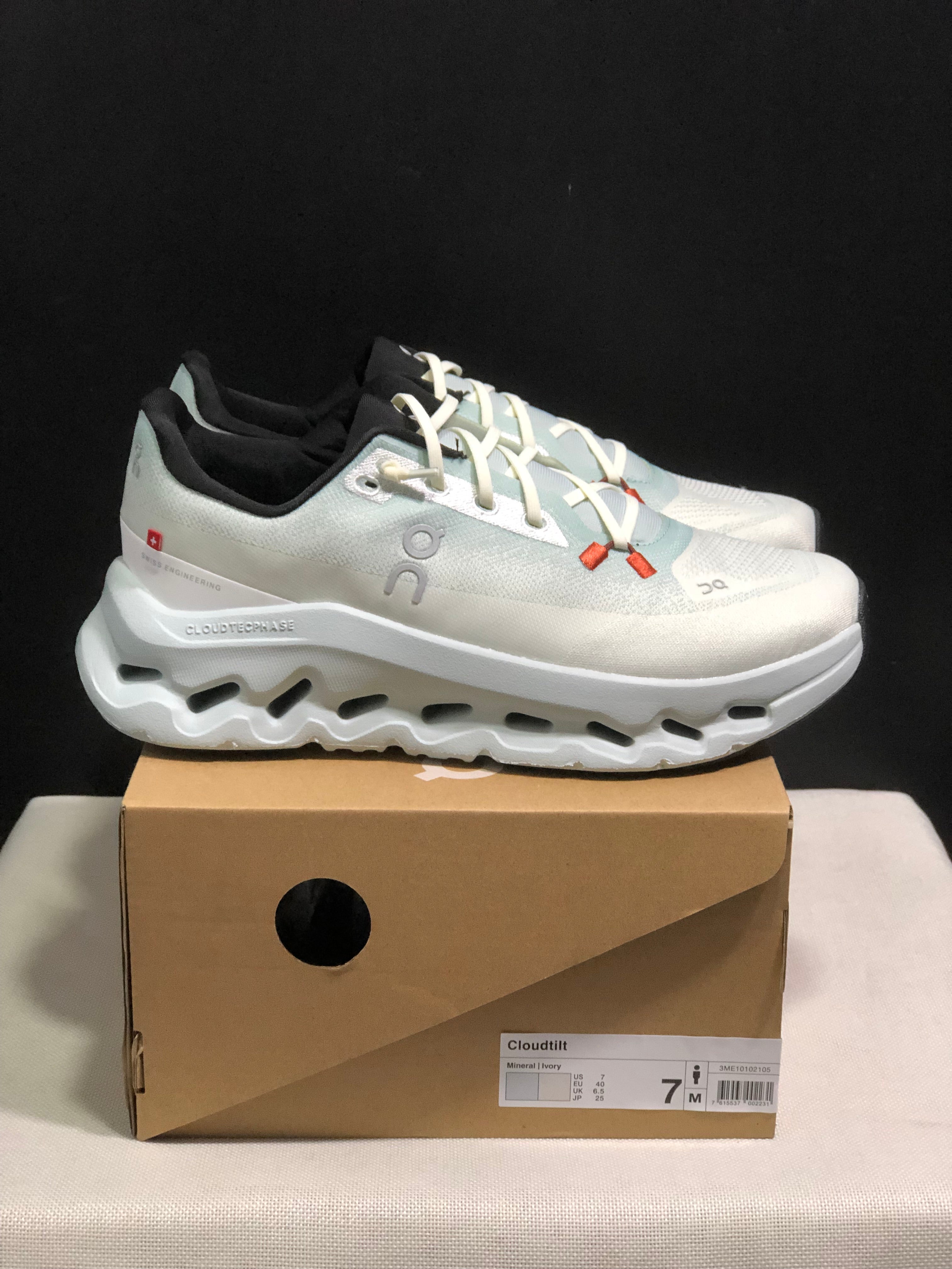 On Running Cloudtilt Durable Casual Life Shoes Light Cyan/Ivory